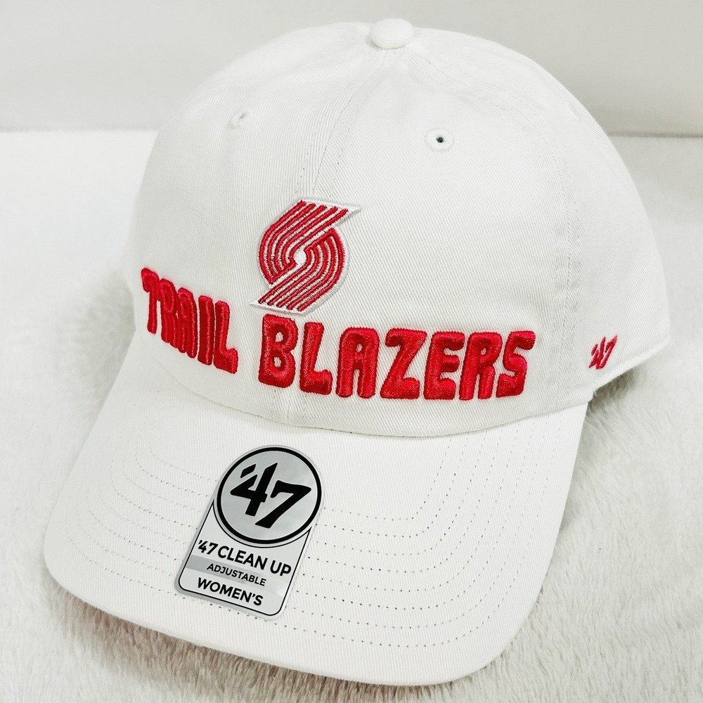 Portland Trail Blazers '47 Brand Luminance Women's Clean Up Hat Cap Adjustable